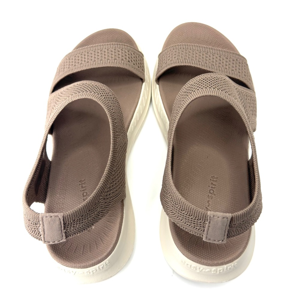 Easy Spirit Women Dailyn Lightweight Sporty Flat Sandals Light Brown Size 8M NWT - Picture 6 of 9